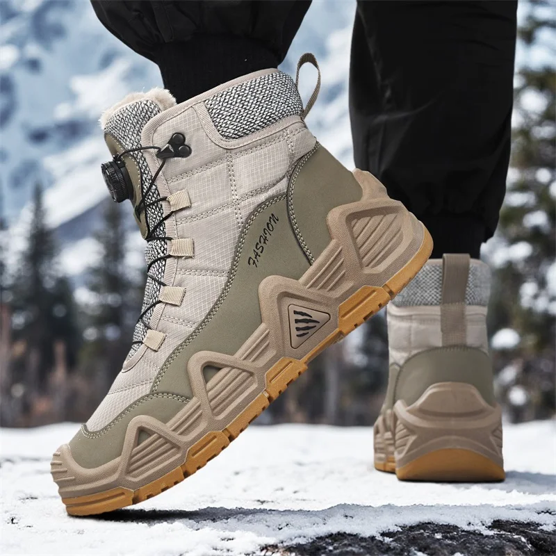 Waterproof Winter Boot - الدافئة الفراء في الهواء الطلق رجالي