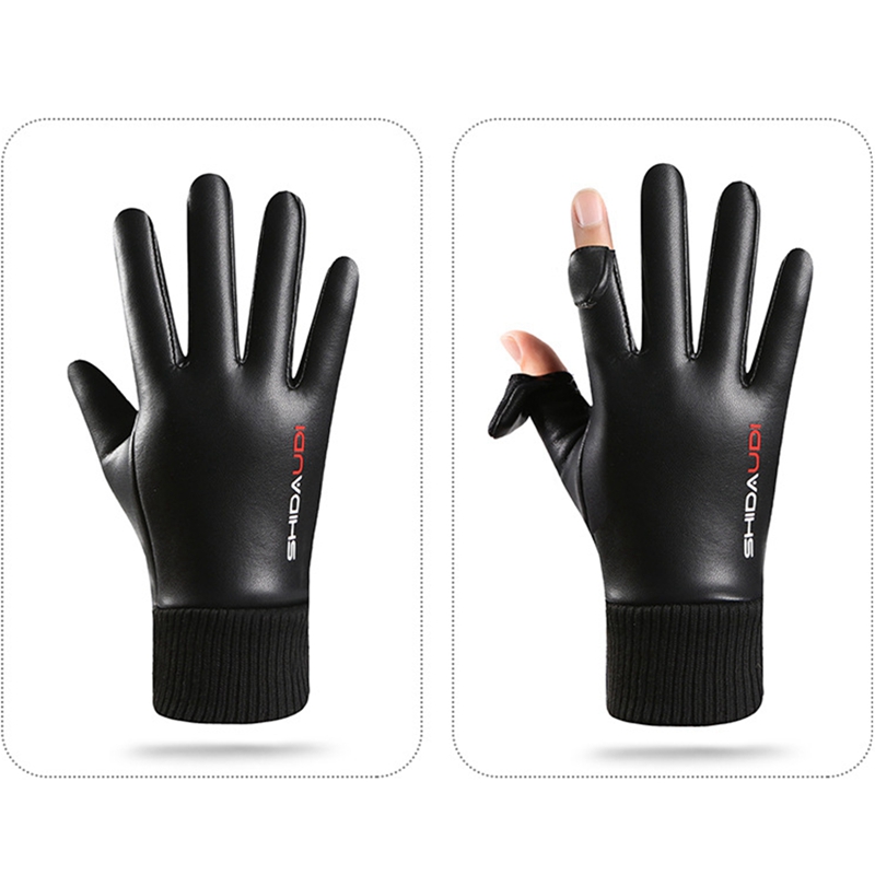 Touch Screen Gloves - قفازات ركوب الدراجات النارية للرجال، مصنوعة