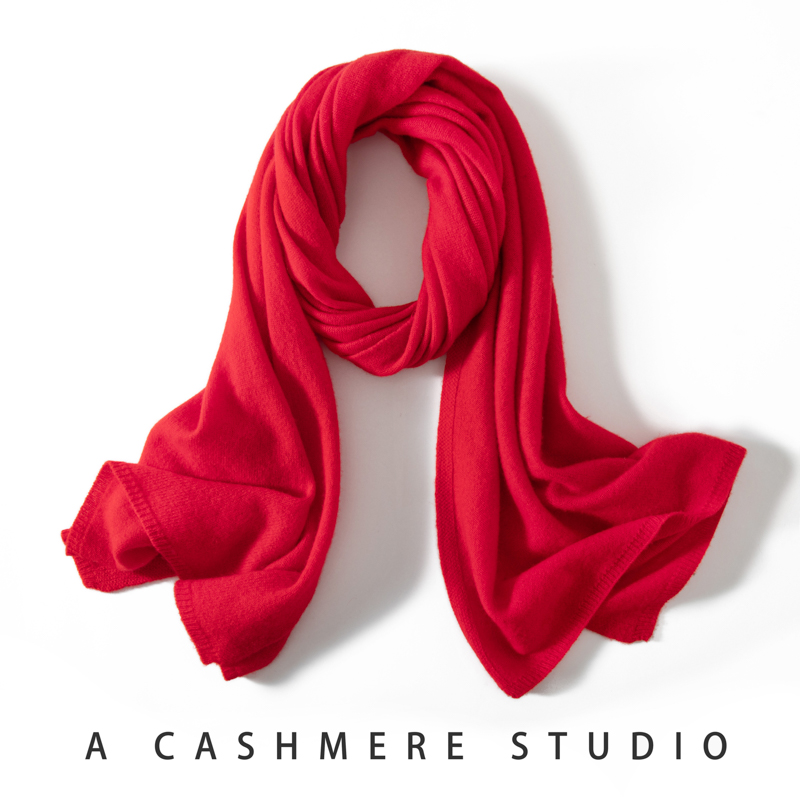 Wool Scarf Men - وشاح كاشميري طويل للرجال والنساء ،