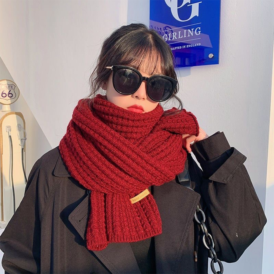 سميكة كابل متماسكة الدافئة الك - مراجعة Wool Scarf Men وسعره