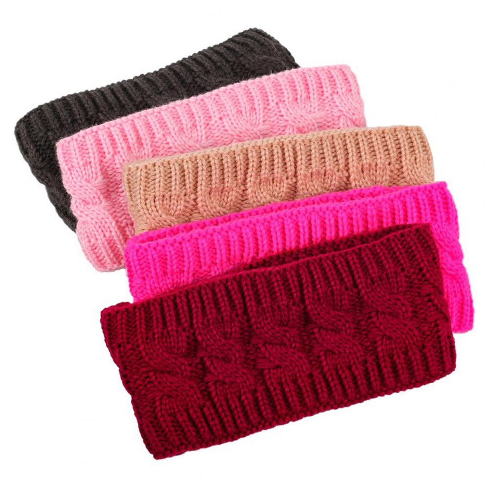ربطة شعر مطاطية محبوكة لتدفئة  - مراجعة Fleece Ear Warmer Band وسعره