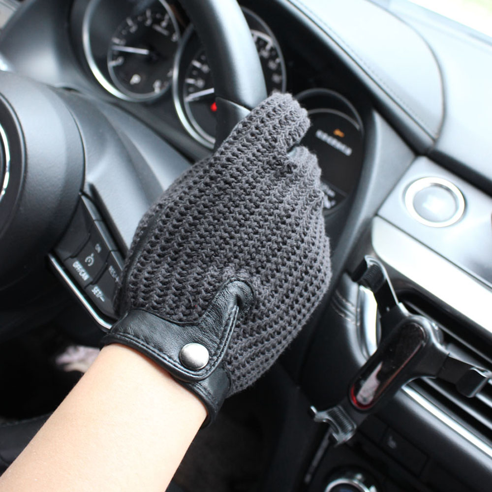 قفازات قيادة رجالية جديدة عالي - مراجعة Touch Screen Gloves وسعره