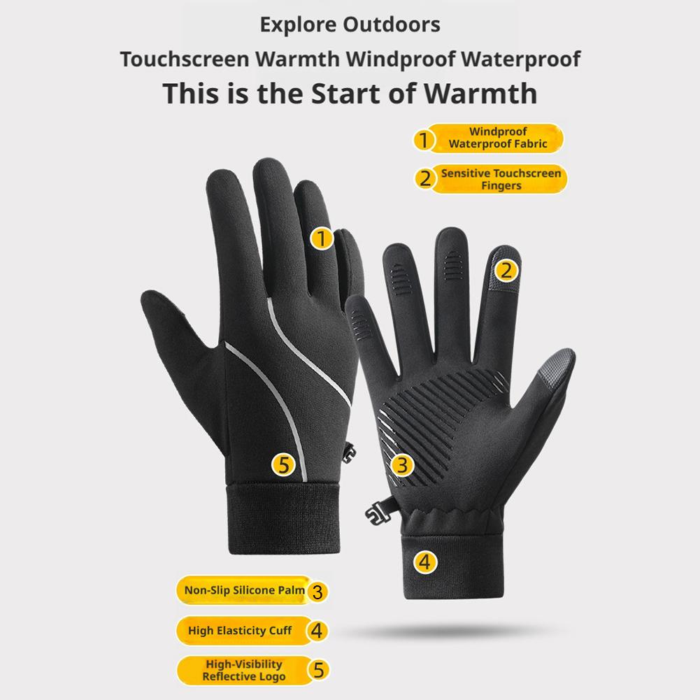 قفازات شتوية قابلة للشحن مع تد - مراجعة Touch Screen Gloves وسعره