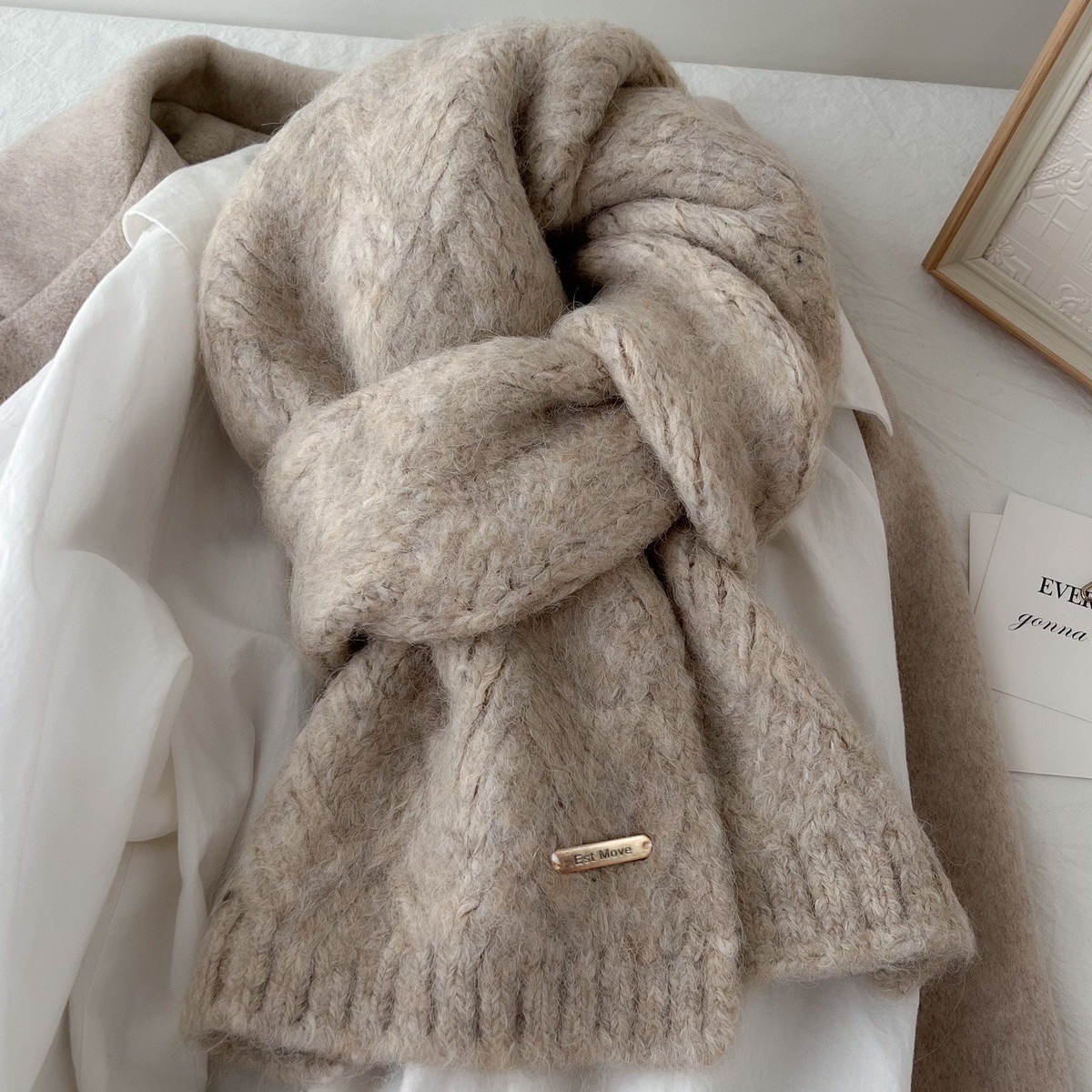وشاح صوف عالي الجودة للنساء وا - مراجعة Wool Scarf Men وسعره