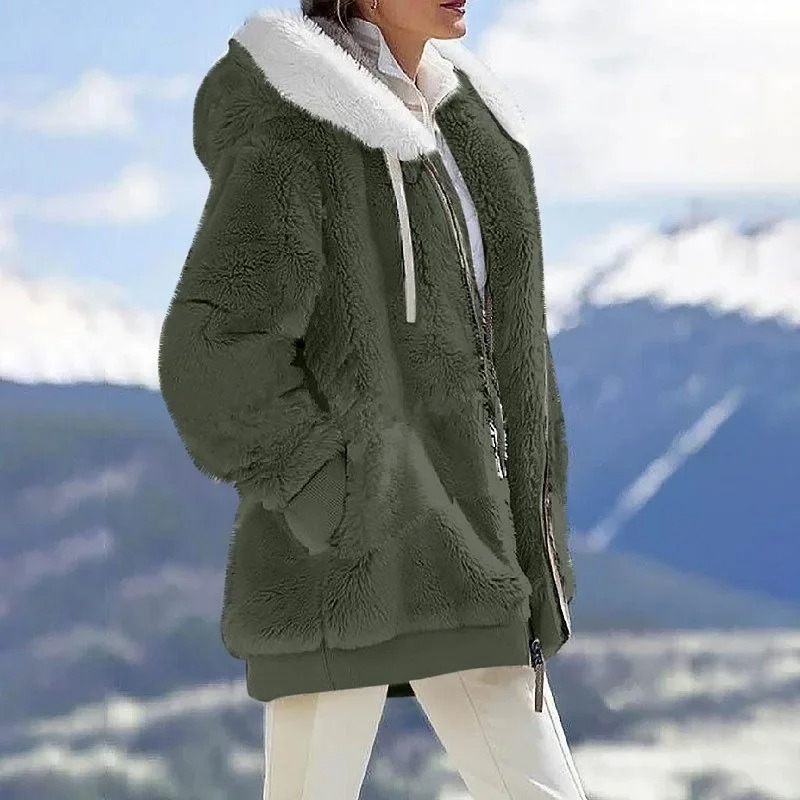 سترات نسائية شتوية دافئة لعام  - مراجعة Wool Coat Peacoat وسعره