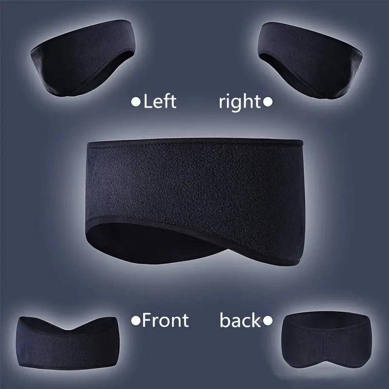 1 قطعة عقال الشتاء الأنيق الأذ - مراجعة Winter Headband Fleece وسعره