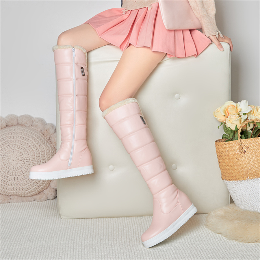 أحذية شتوية طويلة للركبة مبطنة - مراجعة Waterproof Winter Boot وسعره