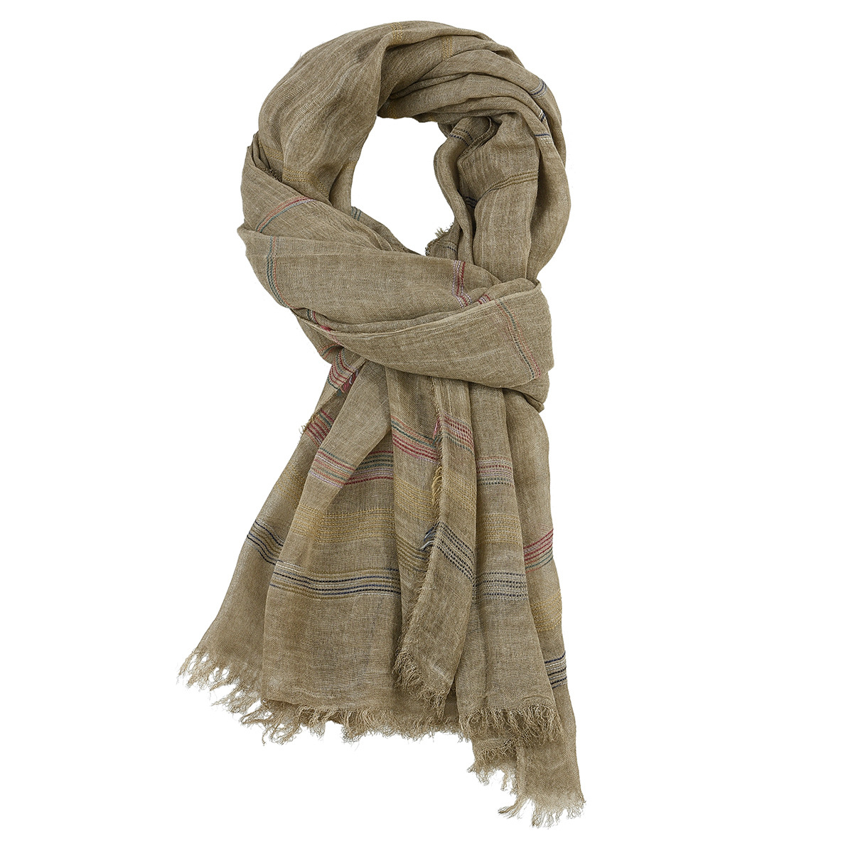 أزياء الرجال وشاح القطن الكتان - مراجعة Wool Scarf Men وسعره