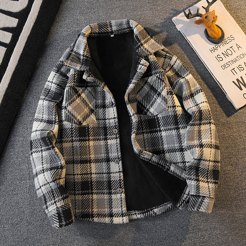 قميص رجالي من الفلانيل بنقشة م - مراجعة Flannel Shirt Lined وسعره