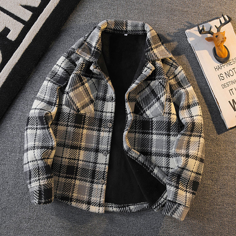قميص رجالي من الفلانيل بنقشة م - مراجعة Flannel Shirt Lined وسعره