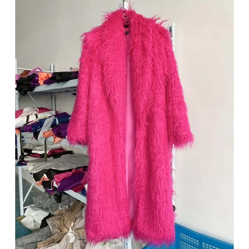 المرأة تقليد الأغنام فو الفراء - مراجعة Wool Coat Peacoat وسعره
