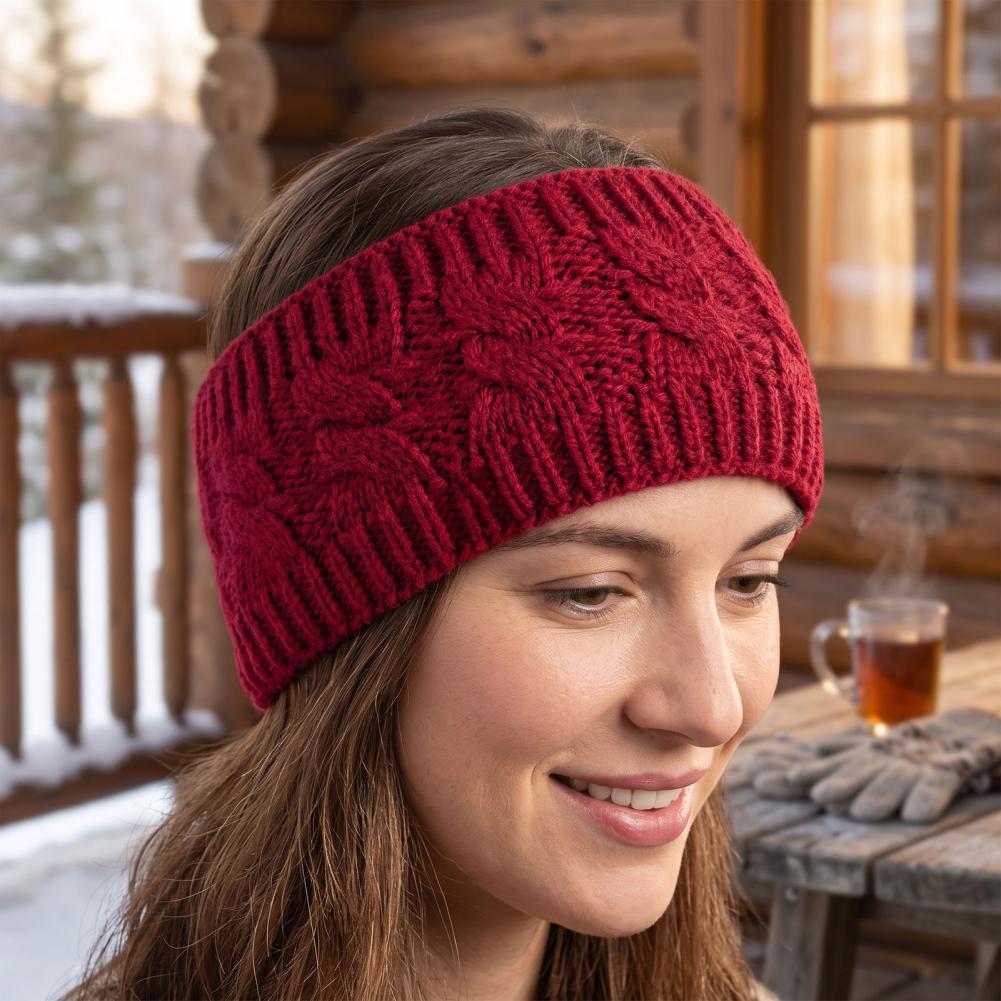 عصابة رأس من الفرو الصناعي للش - مراجعة Fleece Ear Warmer Band وسعره
