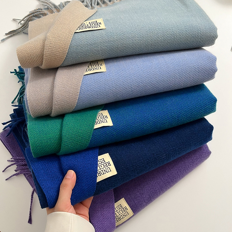الموضة الصلبة الكشمير وشاح داف - مراجعة Cashmere Pashmina Wrap وسعره