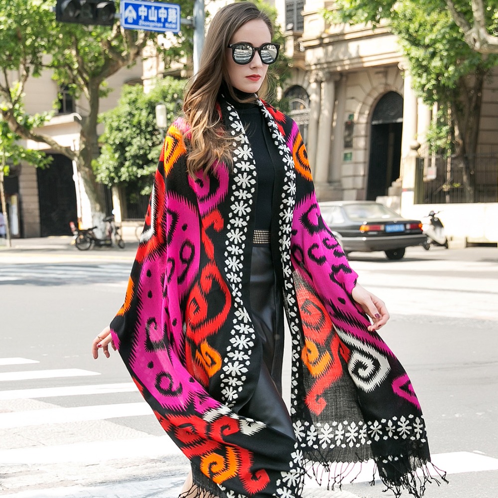 موضة أوشحة وشالات النساء الفاخ - مراجعة Cashmere Pashmina Wrap وسعره
