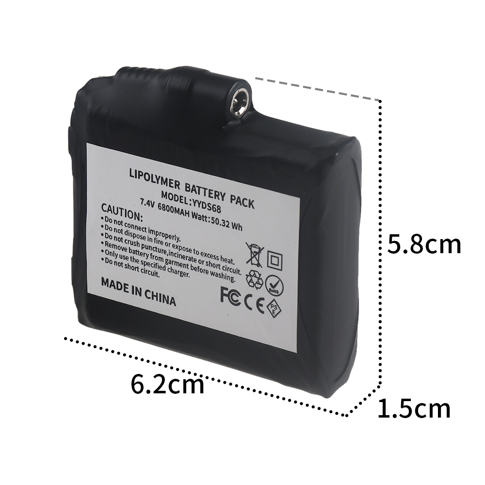 بطارية محسنة للقفازات الحرارية - مراجعة Heated Vest Battery وسعره