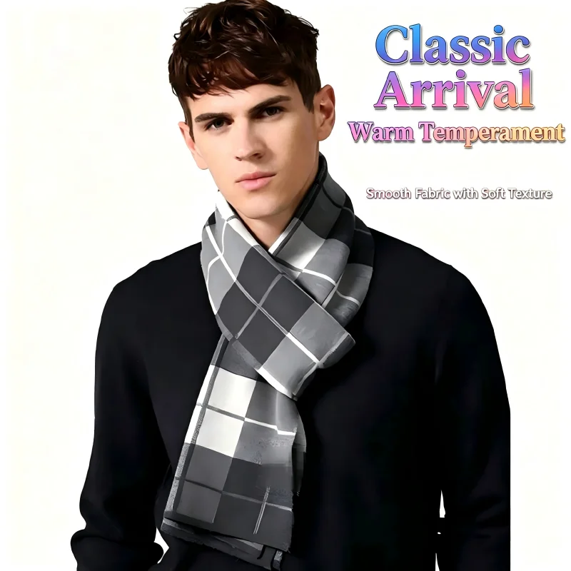 قطعة واحدة من وشاح الرجال البر - مراجعة Wool Scarf Men وسعره