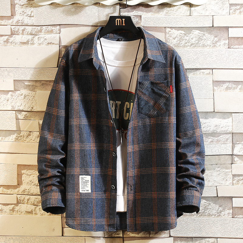 قميص رجالي مربعات صيف 2027 بأز - مراجعة Flannel Shirt Lined وسعره