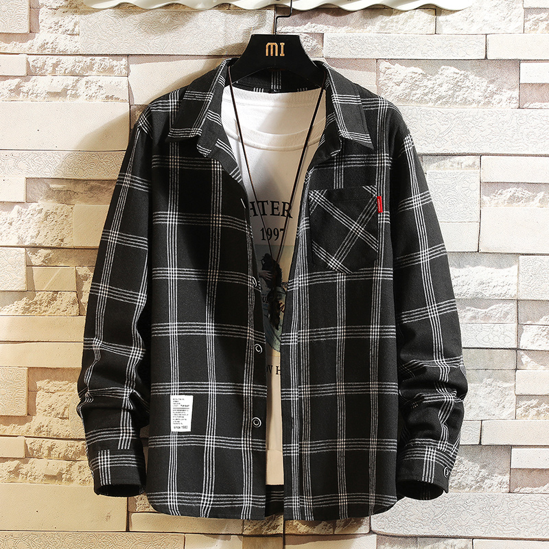 قميص رجالي مربعات صيف 2027 بأز - مراجعة Flannel Shirt Lined وسعره