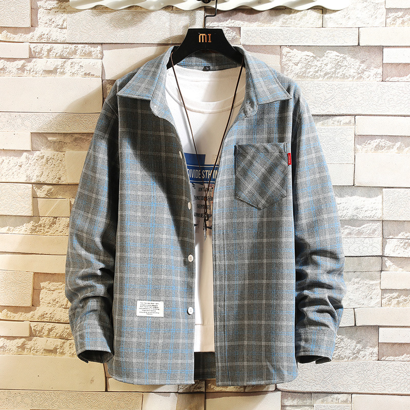 قميص رجالي مربعات صيف 2027 بأز - مراجعة Flannel Shirt Lined وسعره