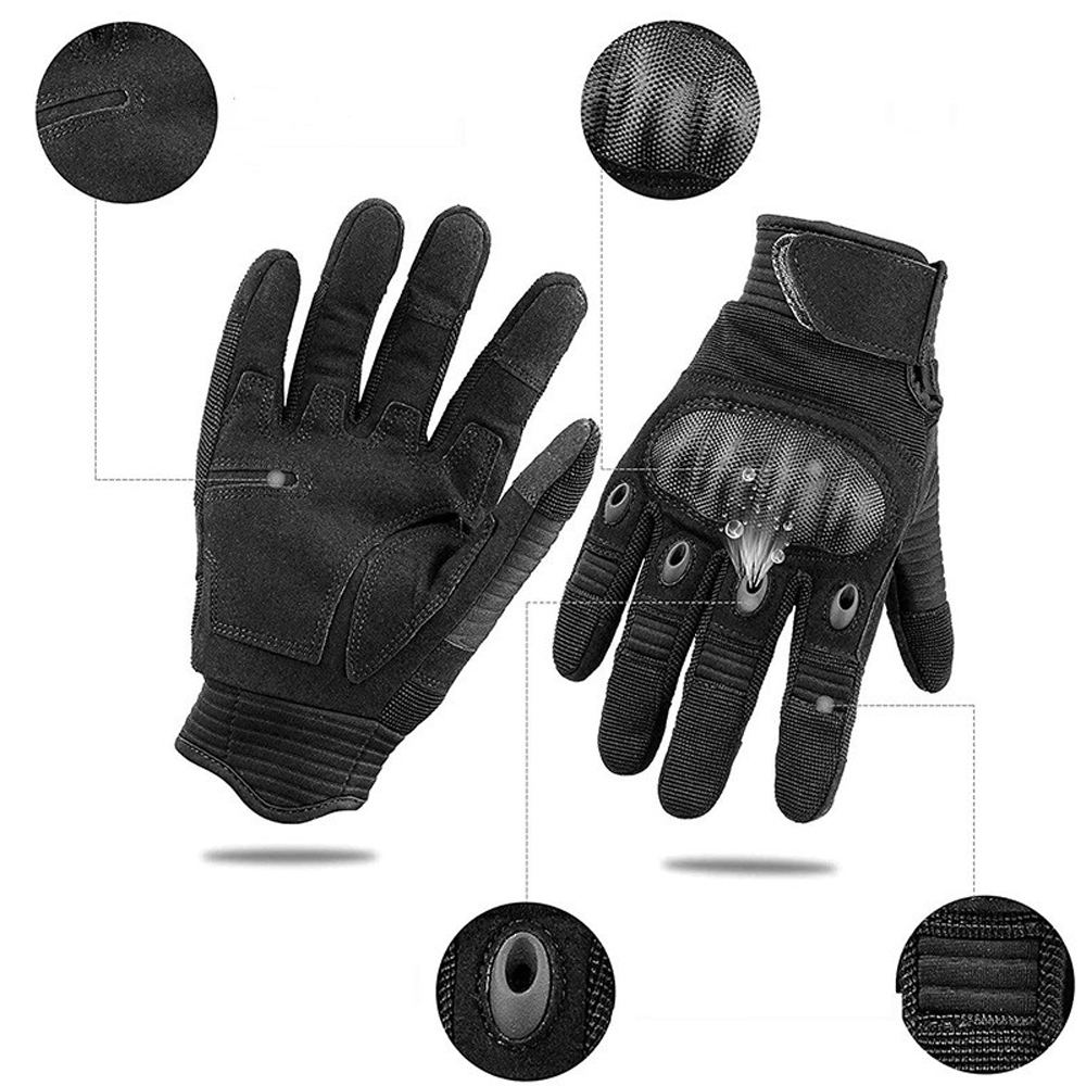 قفازات تكتيكية بشاشة لمس للأنش - مراجعة Touch Screen Gloves وسعره