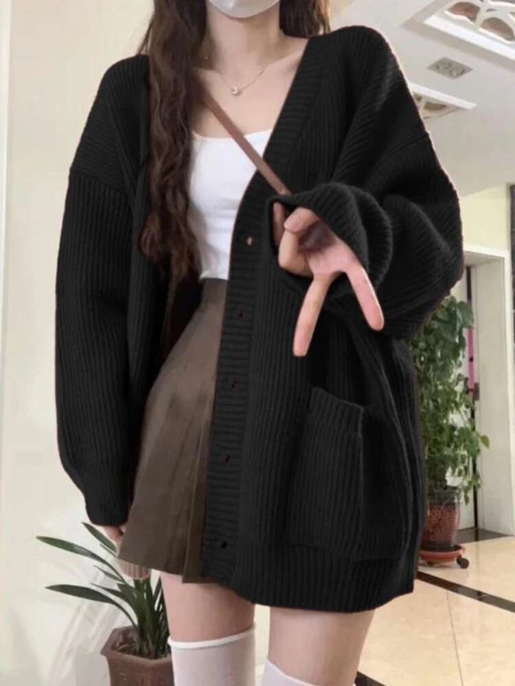 سترة فضفاضة المرأة طويلة الأكم - مراجعة Wool Coat Peacoat وسعره