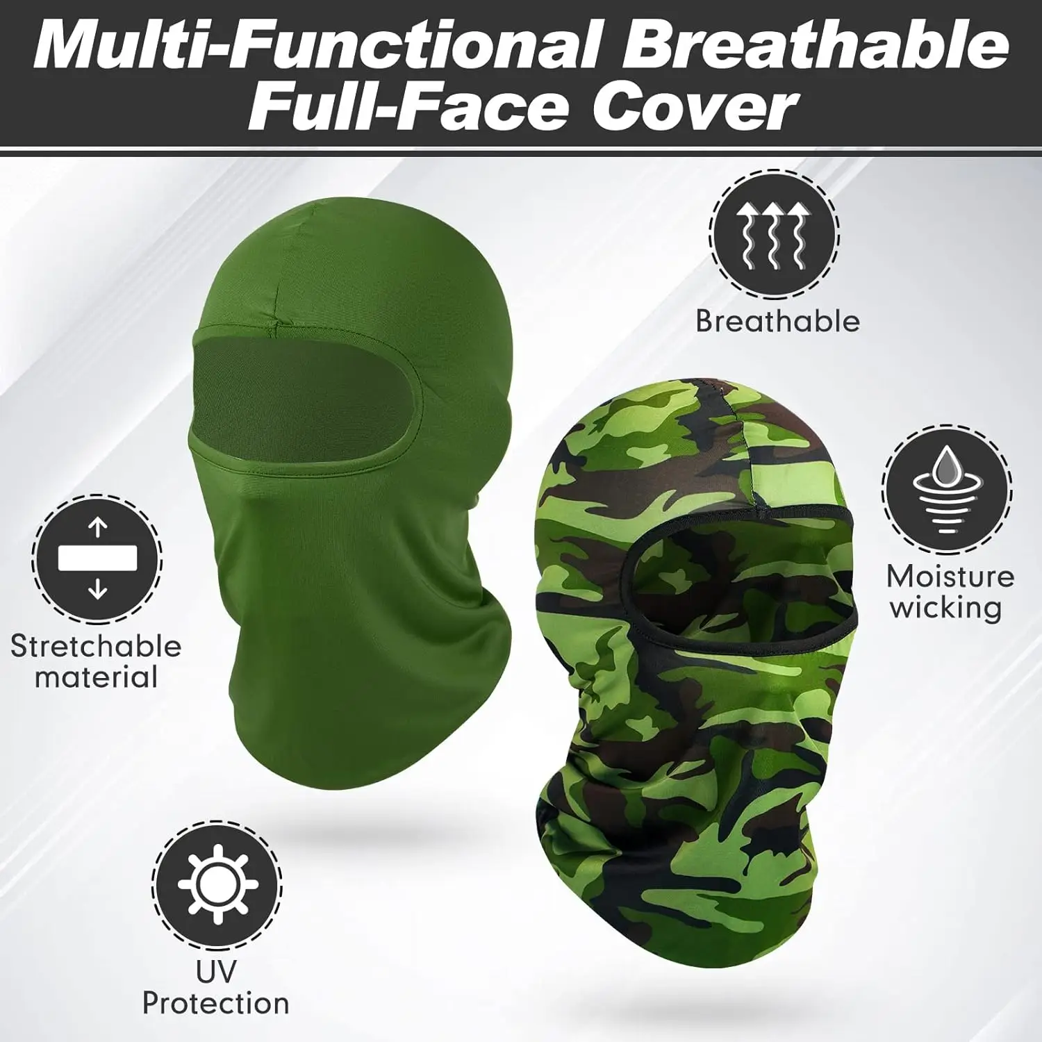 قبعات الدراجات بالاكلافا كامل  - مراجعة Balaclava Ski Mask وسعره