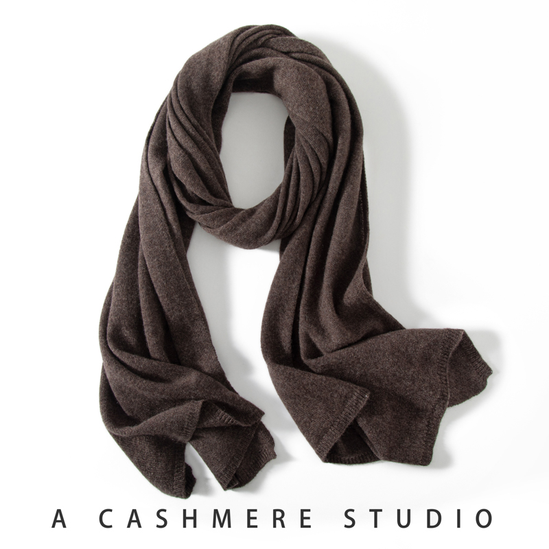وشاح كاشميري طويل للرجال والنس - مراجعة Wool Scarf Men وسعره