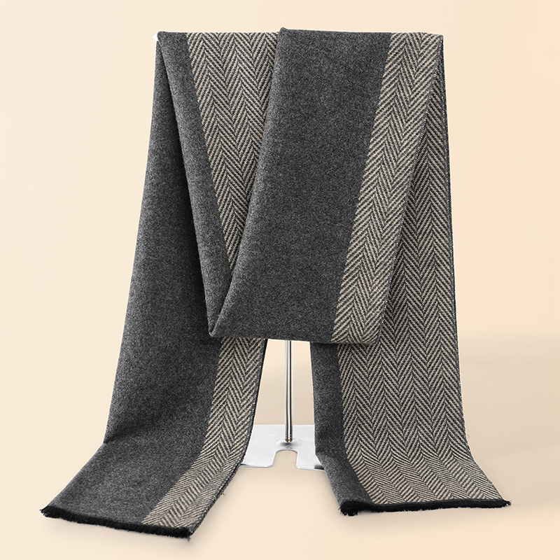فاخر الشتاء الرجال وشاح شال دا - مراجعة Wool Scarf Men وسعره