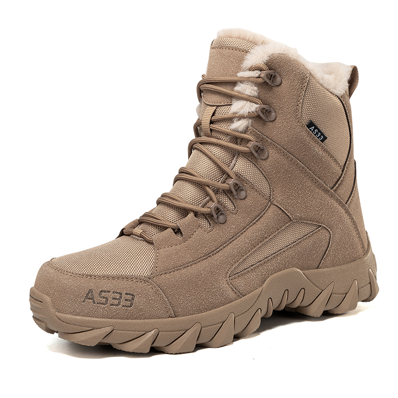 أحذية تكتيكية عالية الرقبة للر - مراجعة Waterproof Winter Boot وسعره