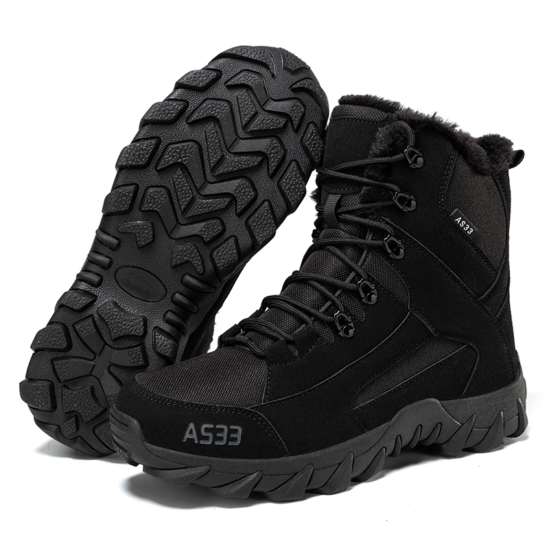 أحذية تكتيكية عالية الرقبة للر - مراجعة Waterproof Winter Boot وسعره
