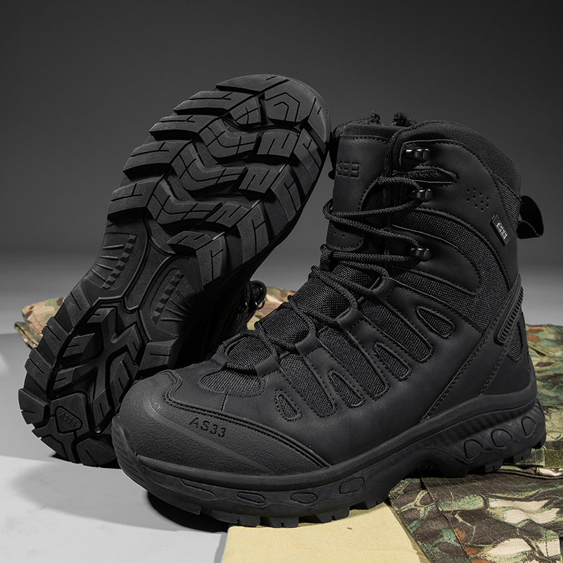 أحذية تكتيكية للرجال برباط، أح - مراجعة Waterproof Winter Boot وسعره