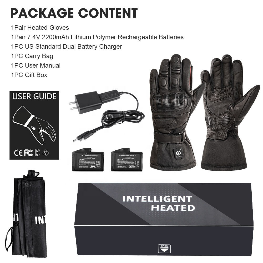 قفازات سباق كهربائية مدفأة عال - مراجعة Touch Screen Gloves وسعره
